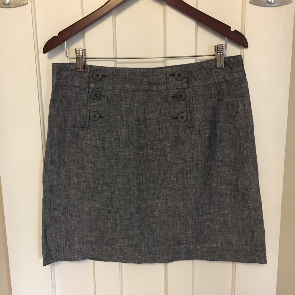 NWT Max Studio A-Line Denim Skirt